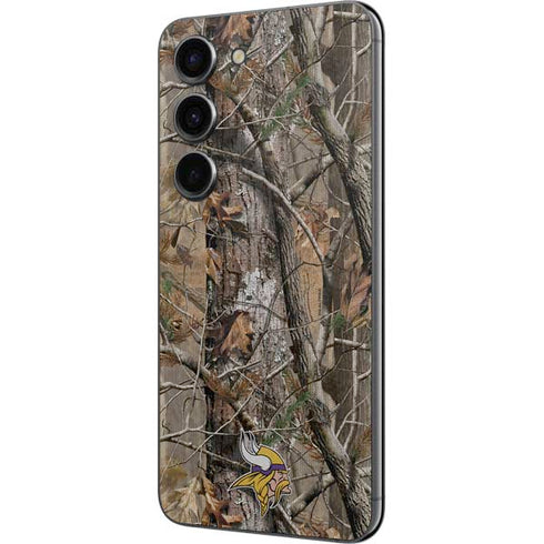 NFL Minnesota Vikings Realtree AP Camo Galaxy S23 Skin