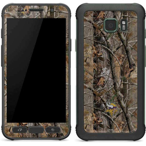 NFL Minnesota Vikings Realtree AP Camo Galaxy S7 Active Skin