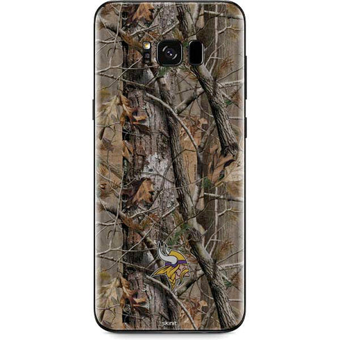 NFL Minnesota Vikings Realtree AP Camo Galaxy S8 Plus Skin
