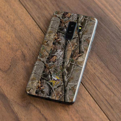 NFL Minnesota Vikings Realtree AP Camo Galaxy S9 Plus Skin