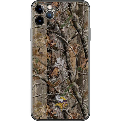 NFL Minnesota Vikings Realtree AP Camo iPhone 11 Pro Max Skin