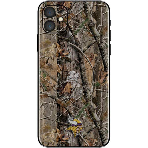 NFL Minnesota Vikings Realtree AP Camo iPhone 11 Skin