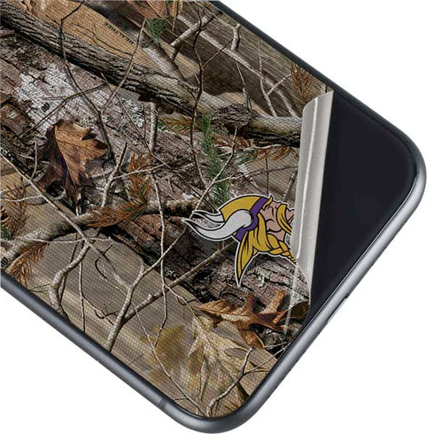 NFL Minnesota Vikings Realtree AP Camo iPhone 11 Skin