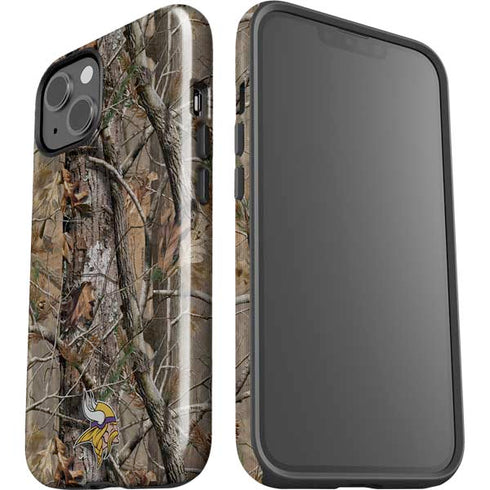 NFL Minnesota Vikings Realtree AP Camo iPhone 15 Impact Case