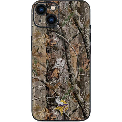 NFL Minnesota Vikings Realtree AP Camo iPhone 14 Skin