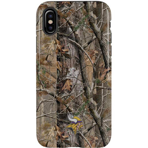 NFL Minnesota Vikings Realtree AP Camo iPhone X Pro Case