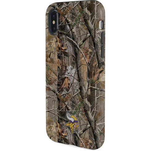 NFL Minnesota Vikings Realtree AP Camo iPhone X Pro Case