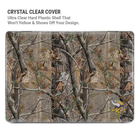 NFL Minnesota Vikings Realtree AP Camo MacBook Air 15in (2023-2025) Case plus Skin