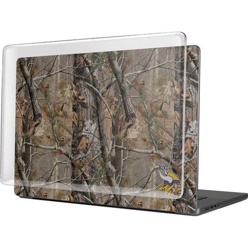 NFL Minnesota Vikings Realtree AP Camo MacBook Pro 16in (2021-25) Case plus Skin