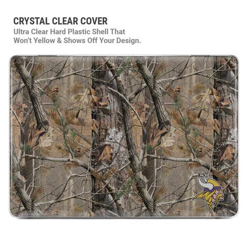 NFL Minnesota Vikings Realtree AP Camo MacBook Pro 16in (2021-25) Case plus Skin