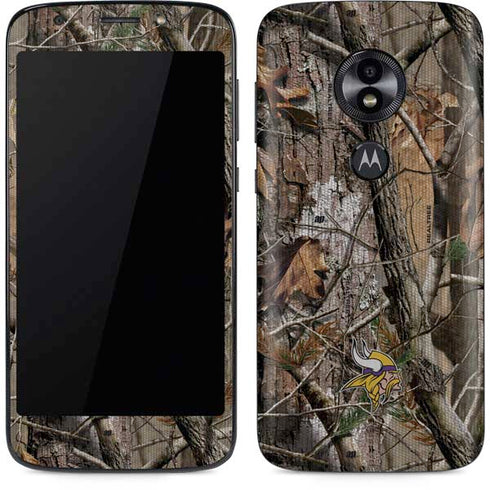 NFL Minnesota Vikings Realtree AP Camo Moto E5 Play Skin