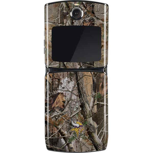 NFL Minnesota Vikings Realtree AP Camo Motorola RAZR Skin