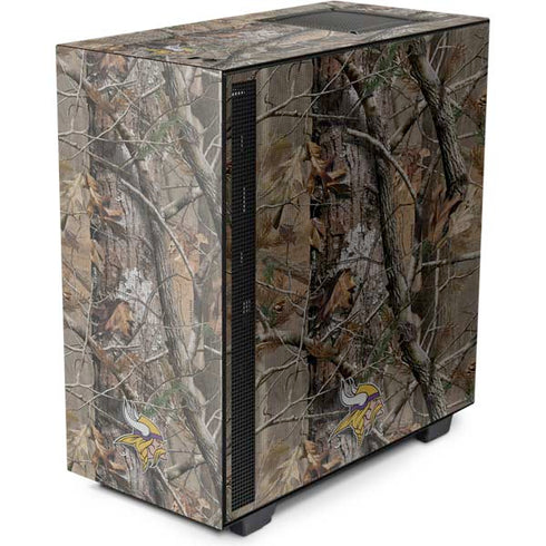 NFL Minnesota Vikings Realtree AP Camo NZXT H510 Compact ATX Mid-Tower Case Skin