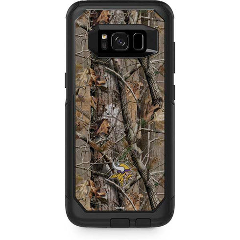 NFL Minnesota Vikings Realtree AP Camo Otterbox Commuter Galaxy Skin