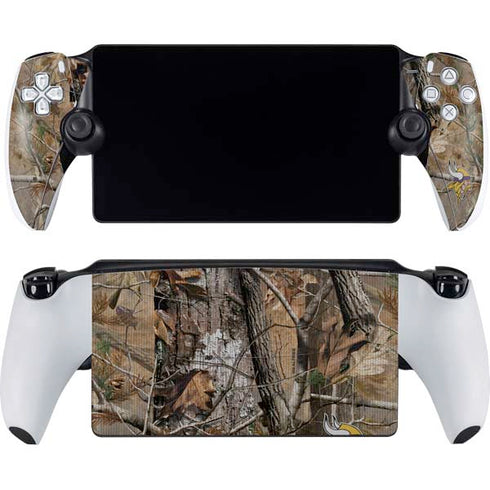 NFL Minnesota Vikings Realtree AP Camo PlayStation Portal Remote Player Skin