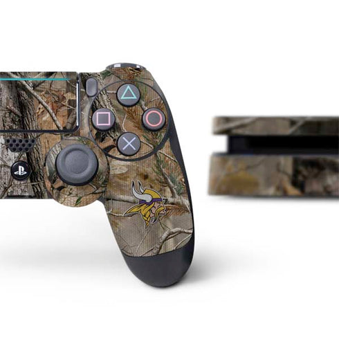 NFL Minnesota Vikings Realtree AP Camo PS4 Slim Bundle Skin