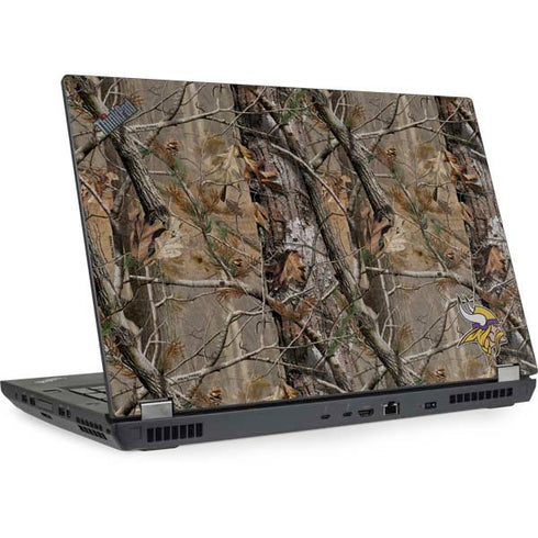 NFL Minnesota Vikings Realtree AP Camo Lenovo ThinkPad Skin