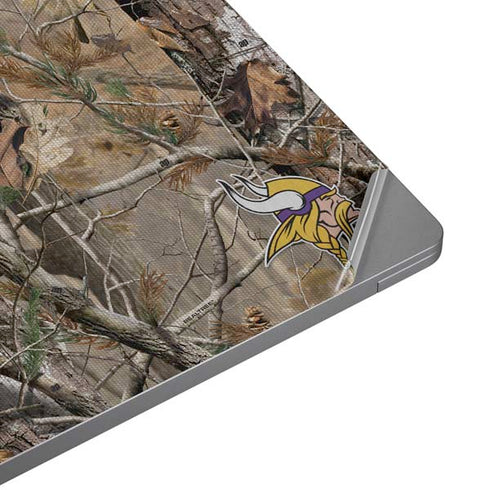 NFL Minnesota Vikings Realtree AP Camo Universal Laptop 16in (13 x 9.4in) Skin