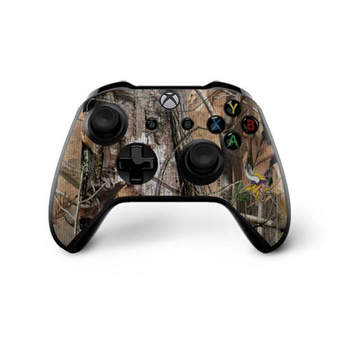 NFL Minnesota Vikings Realtree AP Camo Xbox One X Controller Skin