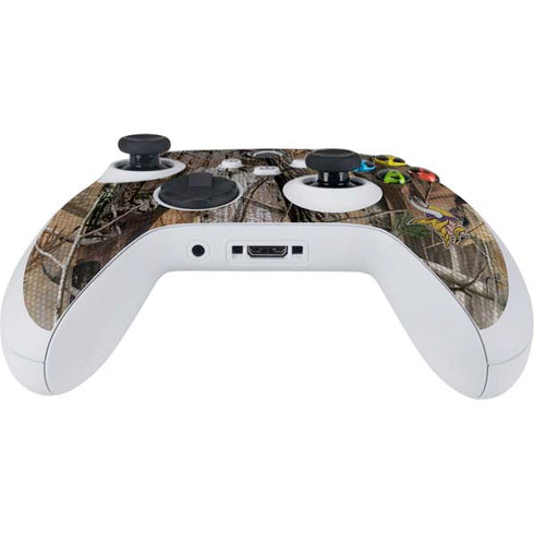 NFL Minnesota Vikings Realtree AP Camo Xbox Series S Controller Skin