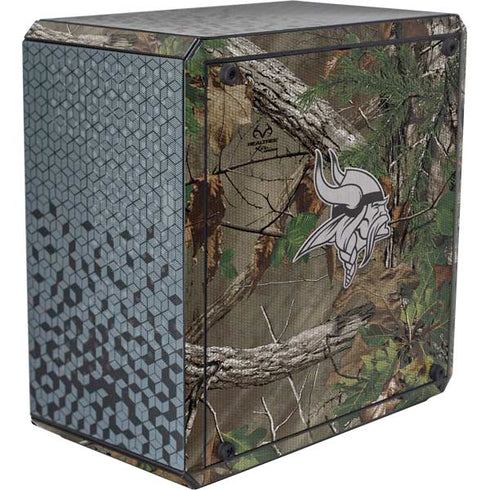 NFL Minnesota Vikings Realtree Xtra Green Camo Cooler Master MasterBox Q300L Mini Tower Skin