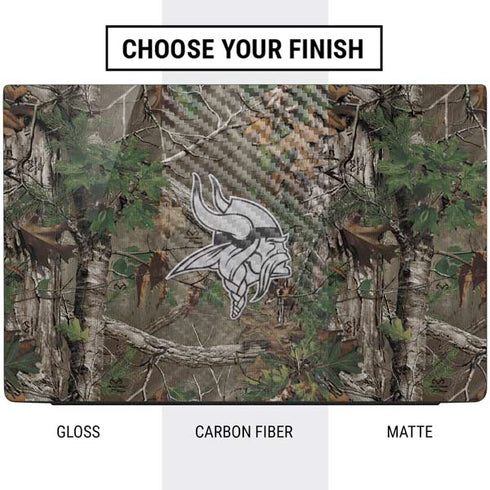 NFL Minnesota Vikings Realtree Xtra Green Camo Dell Vostro Skin