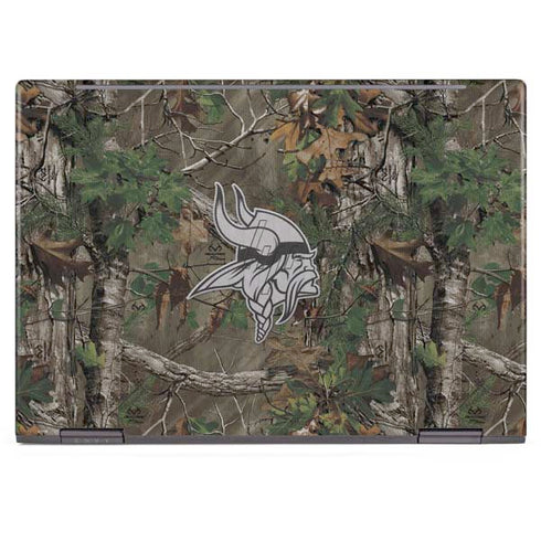 NFL Minnesota Vikings Realtree Xtra Green Camo HP Envy Skin
