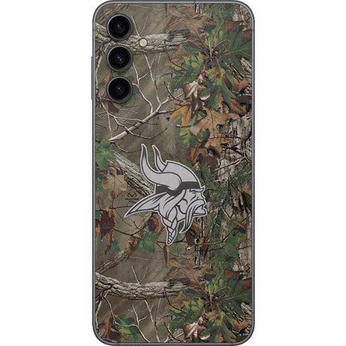 NFL Minnesota Vikings Realtree Xtra Green Camo Galaxy A14 5G Skin