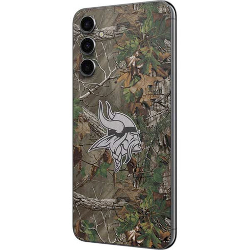 NFL Minnesota Vikings Realtree Xtra Green Camo Galaxy A14 5G Skin