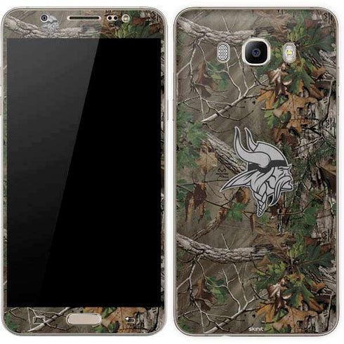 NFL Minnesota Vikings Realtree Xtra Green Camo Galaxy J7 Skin
