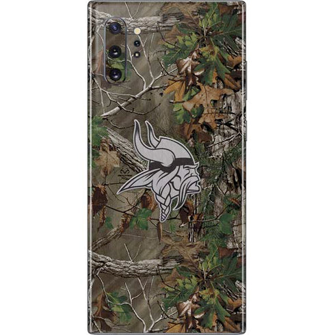 NFL Minnesota Vikings Realtree Xtra Green Camo Galaxy Note 10 Plus Skin