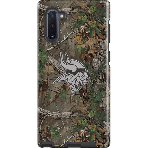 NFL Minnesota Vikings Realtree Xtra Green Camo Galaxy Note 10 Pro Case