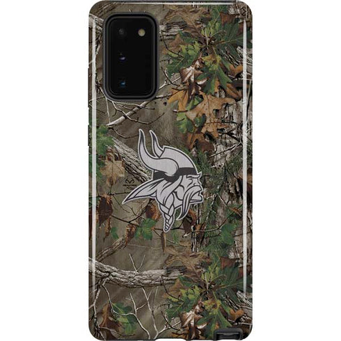 NFL Minnesota Vikings Realtree Xtra Green Camo Galaxy Note20 5G Pro Case