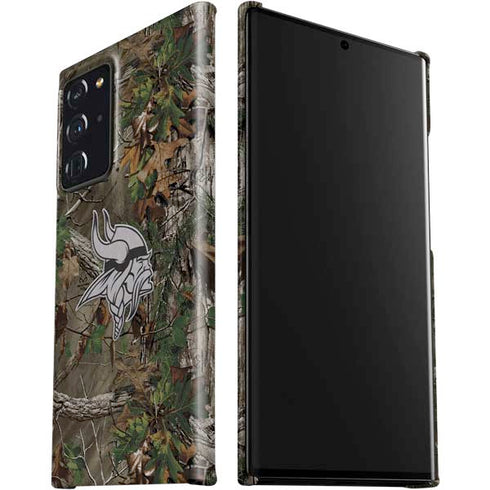 NFL Minnesota Vikings Realtree Xtra Green Camo Galaxy Note20 Ultra 5G Lite Case