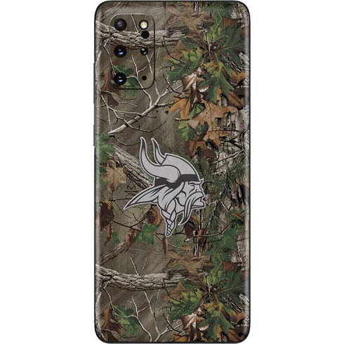 NFL Minnesota Vikings Realtree Xtra Green Camo Galaxy S20 Plus Skin