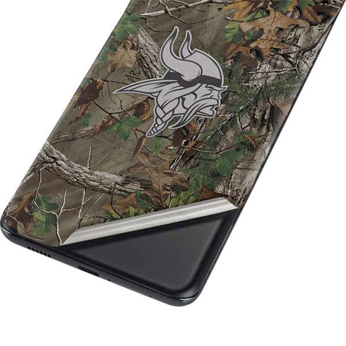 NFL Minnesota Vikings Realtree Xtra Green Camo Galaxy S21 Ultra 5G Skin