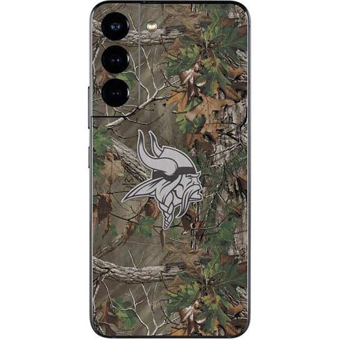 NFL Minnesota Vikings Realtree Xtra Green Camo Galaxy S22 Skin