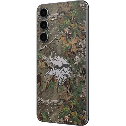 NFL Minnesota Vikings Realtree Xtra Green Camo Galaxy S23 FE Skin
