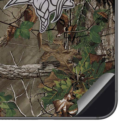 NFL Minnesota Vikings Realtree Xtra Green Camo Galaxy S23 FE Skin