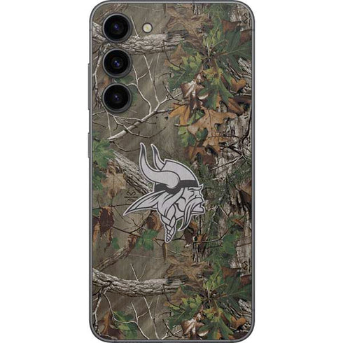 NFL Minnesota Vikings Realtree Xtra Green Camo Galaxy S23 Plus Skin