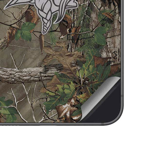 NFL Minnesota Vikings Realtree Xtra Green Camo Galaxy S23 Plus Skin
