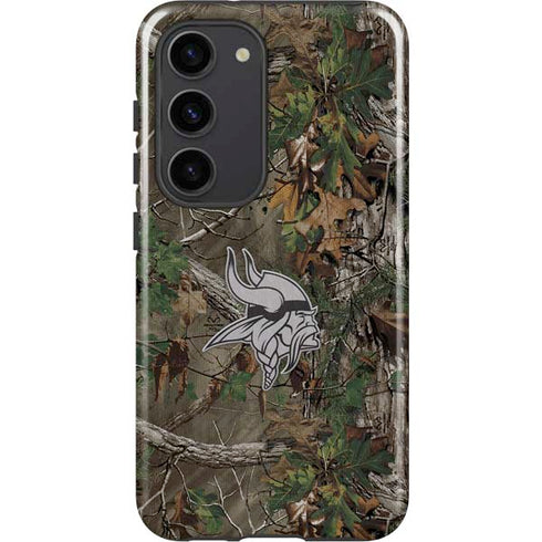 NFL Minnesota Vikings Realtree Xtra Green Camo Galaxy S23 Pro Case