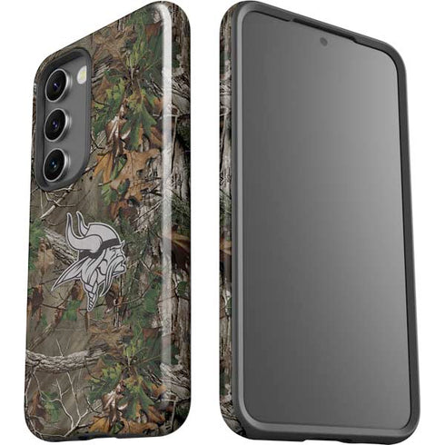 NFL Minnesota Vikings Realtree Xtra Green Camo Galaxy S23 Pro Case