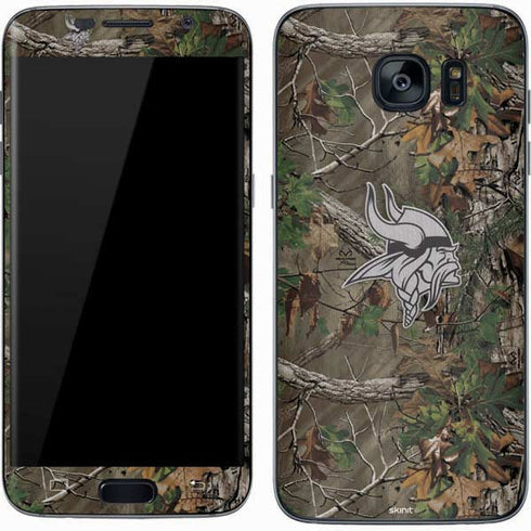 NFL Minnesota Vikings Realtree Xtra Green Camo Galaxy S7 Skin