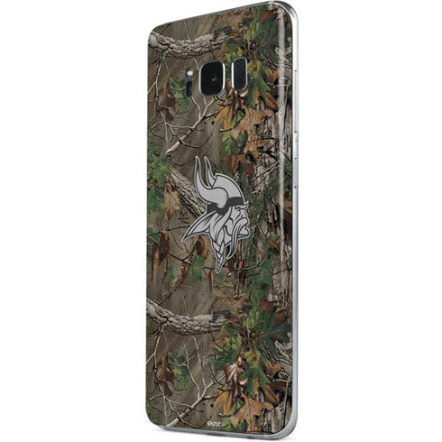 NFL Minnesota Vikings Realtree Xtra Green Camo Galaxy S8 Skin