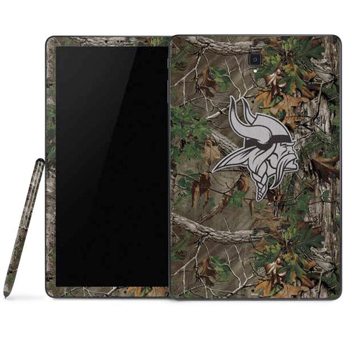 NFL Minnesota Vikings Realtree Xtra Green Camo Samsung Galaxy Tab Skin