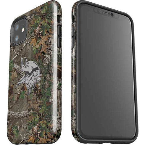 NFL Minnesota Vikings Realtree Xtra Green Camo iPhone 11 Impact Case