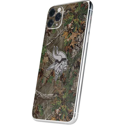 NFL Minnesota Vikings Realtree Xtra Green Camo iPhone 11 Pro Max Skin