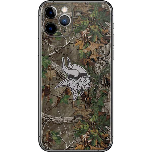 NFL Minnesota Vikings Realtree Xtra Green Camo iPhone 11 Pro Skin