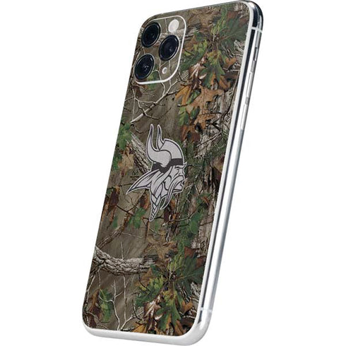 NFL Minnesota Vikings Realtree Xtra Green Camo iPhone 11 Pro Skin